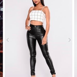 Fashion Nova Sammie High Rose Pants